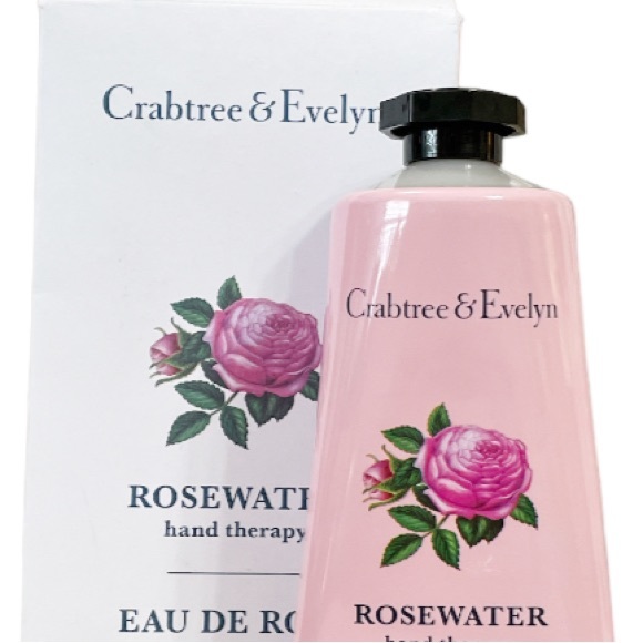 NEW! VHTF Crabtree & Evelyn ROSEWATER Hand Therapy 🌹🌹🌹 - Picture 2 of 5